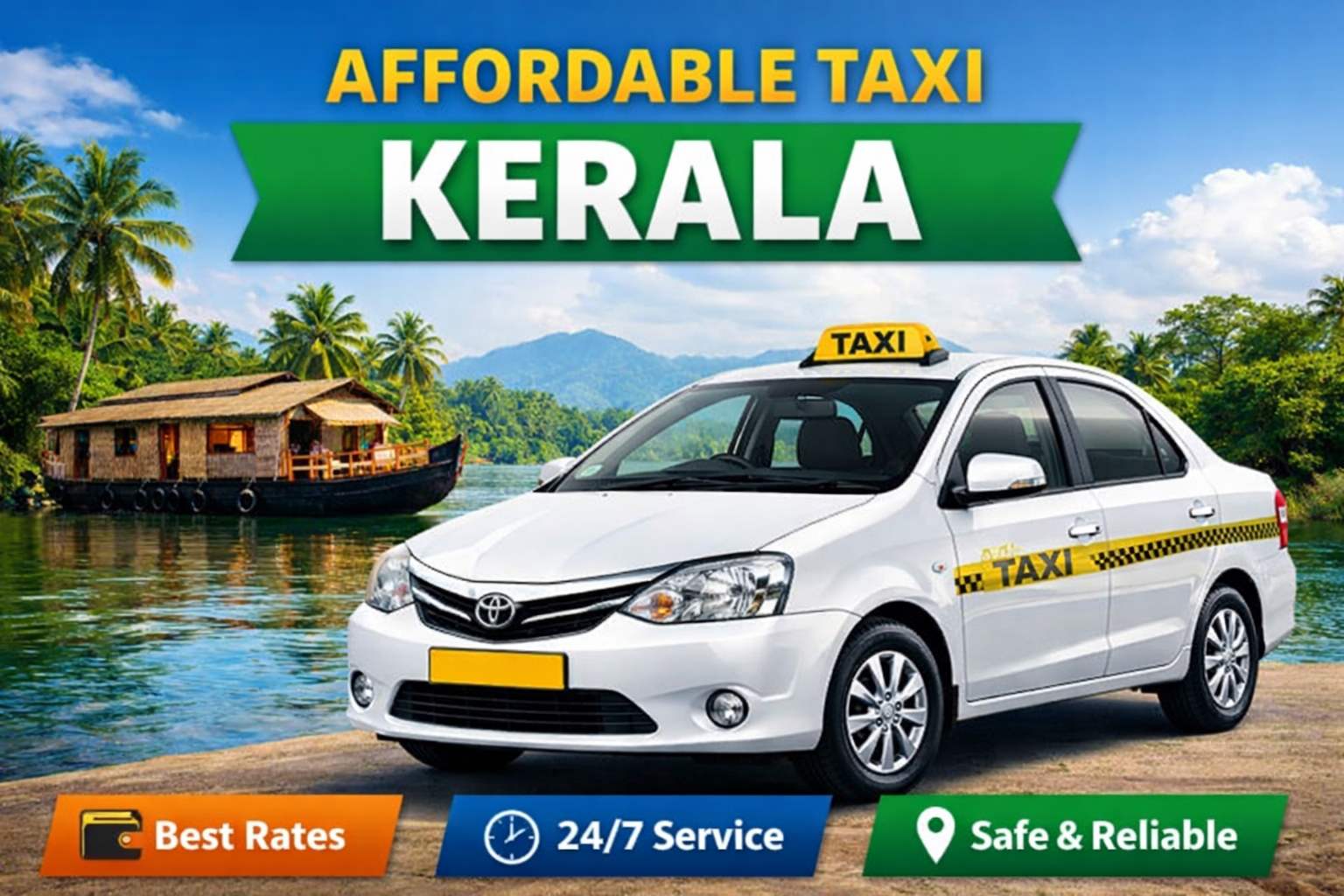 Affordable Taxi Service in Kerala Kochi