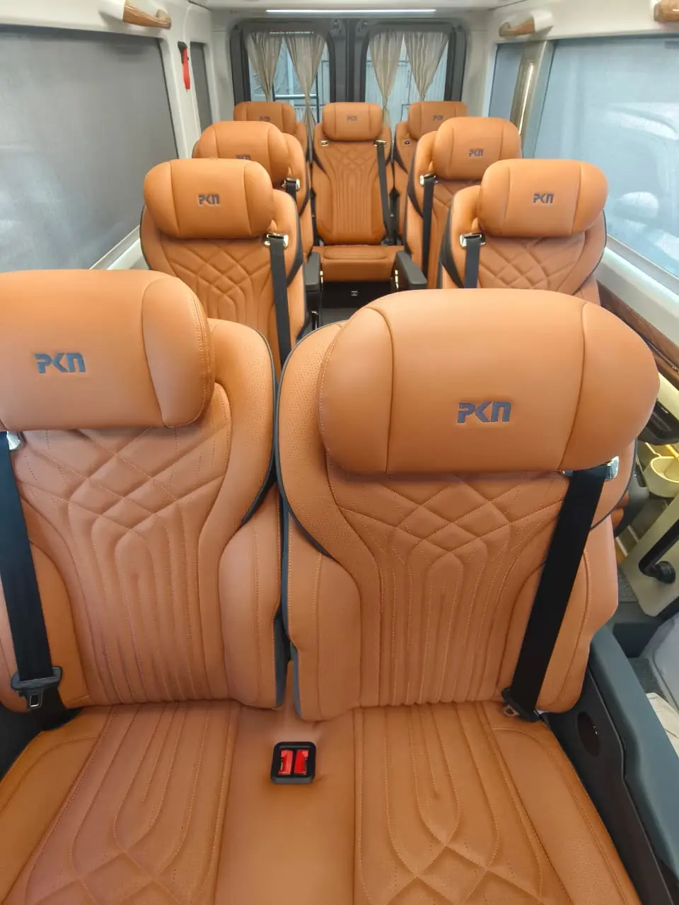 Welcome Trips Ultra Luxury Urbania cabin layout with individual premium captain seats