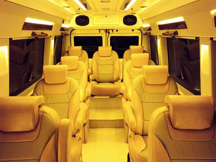 kerala luxury tempo rates