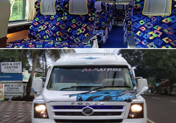 book tempo traveller kerala