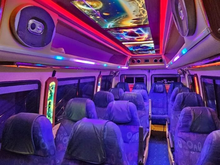 kerala luxury bus rentals