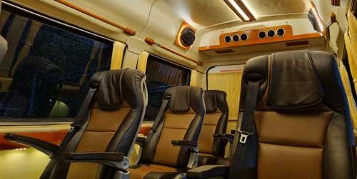 kochi luxury traveller, tempo luxury kerala