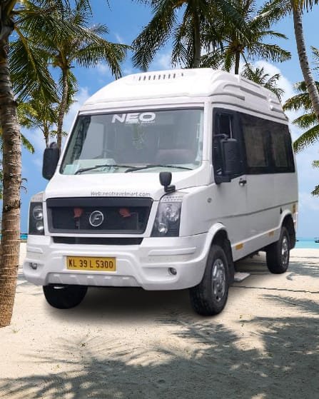 16 seater tempo traveller, 17 seater tempo traveller on rent near me