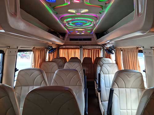 17 Seater Executive Tempo Traveller Kerala – Group Taxi Rentals